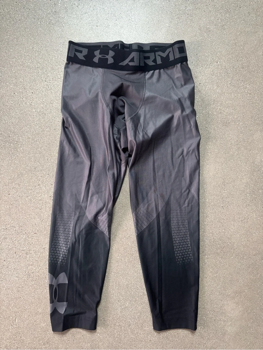 Under Armour Men's Black Compression Pants Medium
